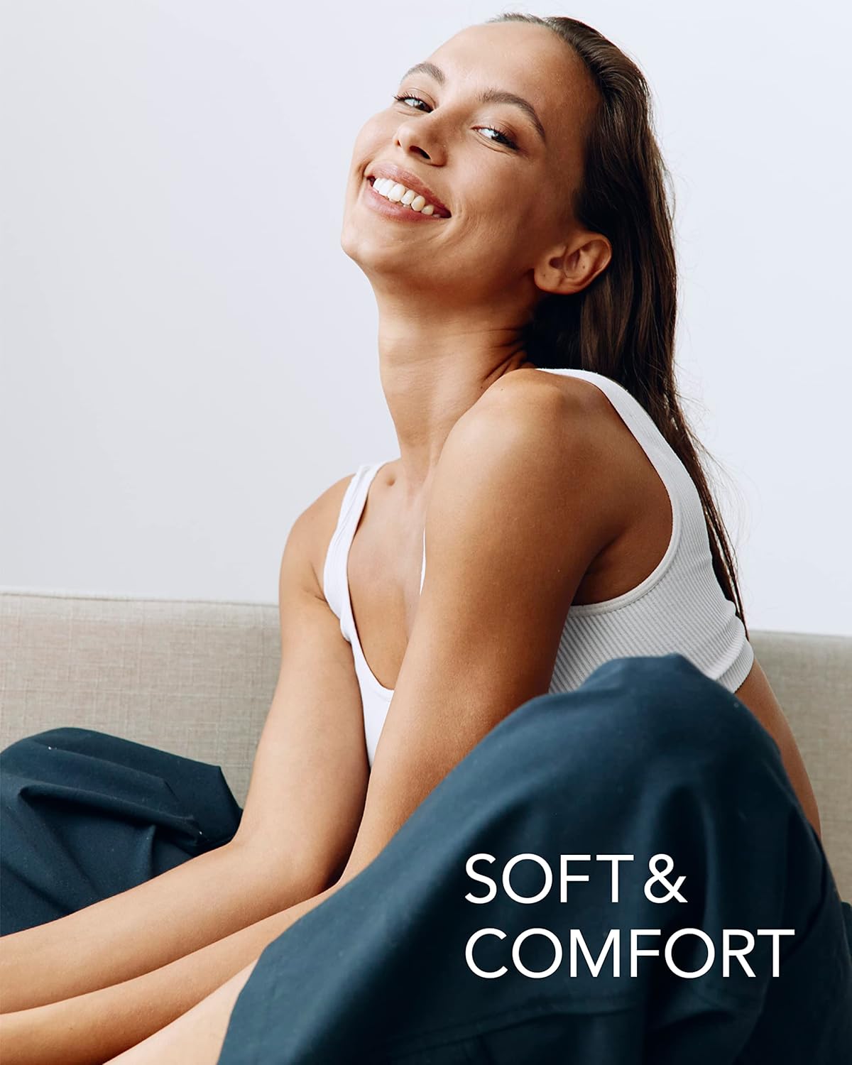 OCBON Comfort Pantyliners (Regular, 40 Count) - Ultra Soft, Comfortable, Thin, Unscented. Premium Quality