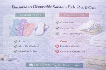 Reusable vs Disposable Sanitary Pads: Pros & Cons