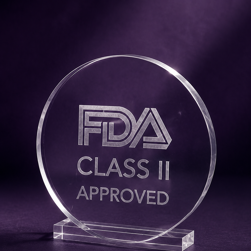 2. OCBON holds FDA Class II medical device approval — not just registration