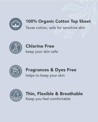 Organic Cotton Overnight Pads