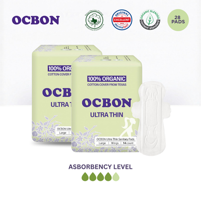 Organic Cotton Period Pads & Panty Liners