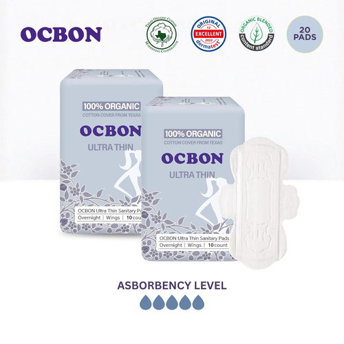 Organic Cotton Period Pads & Panty Liners
