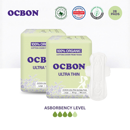Organic Cotton Period Pads & Panty Liners