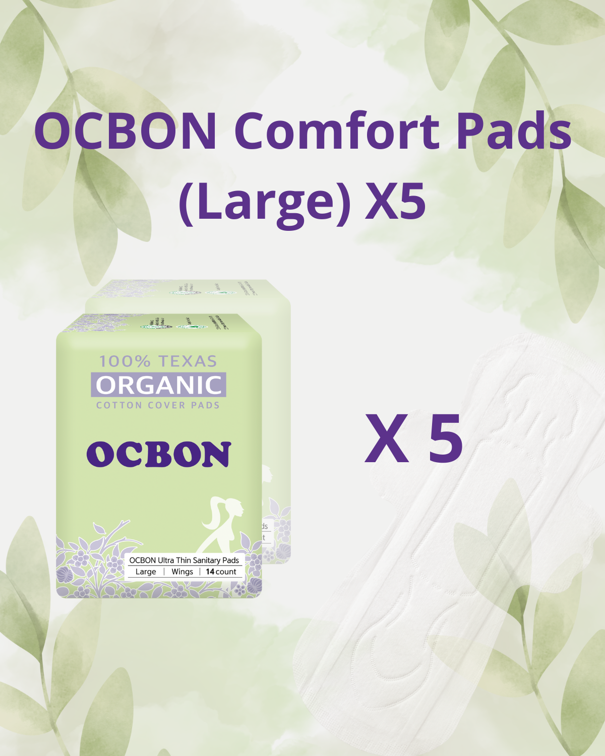 [Flashsale] Comfort Pads (Large, 28 Count) x 5