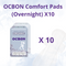 [Flashsale] OCBON Comfort Pads (Overnight, 20 Count) x 10