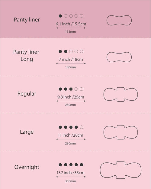 OCBON Comfort Pantyliners (Regular, 40 Count) x 10