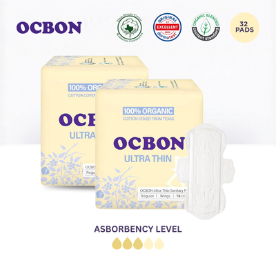 Organic Cotton Period Pads & Panty Liners